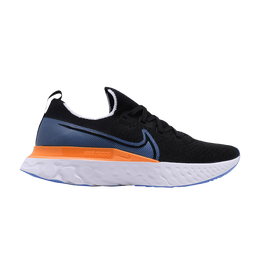 Кроссовки Nike React Infinity Run FK 'University Blue', черный cd4371 007 | black/university blue