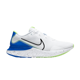 Кроссовки Nike Renew Run 'White Racer Blue', белый cw5844 100 | white/racer blue/ghost green/black