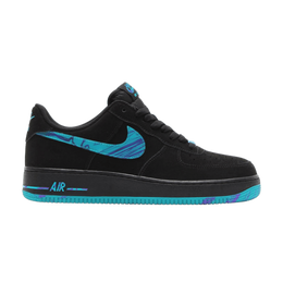 Кроссовки Nike Air Force 1, черный 488298 047 | black/turbo green-purple venom