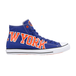 Кроссовки Converse Chuck Taylor All Star Hi 'New York Knicks', синий 159428c | blue/orange