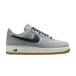 Кеды Nike Air Force 1 '07 LV8 'Light Smoke Grey Navy', серый ib6388 003 | light smoke grey/armory navy/gum light brown