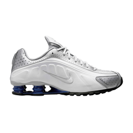 Кроссовки Nike Shox R4 'Metallic Silver Deep Royal Blue', белый hq1988 102 | metallic silver/white/deep royal blue