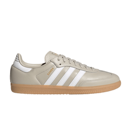 Кроссовки Adidas Samba OG 'Fourth of July Pack - Beige', серый jr0883 | beige/cloud white/gum