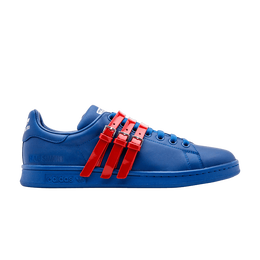 Кроссовки Adidas Raf Simons x Stan Smith, синий aq2723 | collegiate royal/collegiate royal/power red