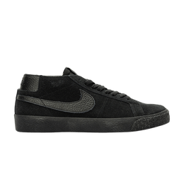 Кеды Nike Zoom Blazer SB Chukka 'Triple Black', черный at9765 004 | black/black