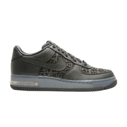 Кроссовки Nike Air Force 1 Supreme Max Air 'Birds Nest', черный 318772 002 | black/black-flint grey