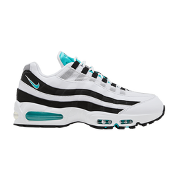 Кроссовки Nike Air Max 95 OG 'Black Border' 2025, белый im7409 100 | white/hyper jade/black/metallic silver