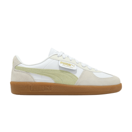 Кроссовки Puma Palermo Leather 'Vapor Grey Pistachio Green', белый 396464 18 | white/vapor grey/pistachio green