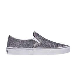 Кроссовки Vans Classic Slip-On 'Glitter - Gunmetal Grey', серый vn000ct52vm | gunmetal grey