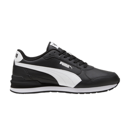 Кроссовки Puma ST Runner v4 Leather 'Black White', черный 399068 01 | black/white
