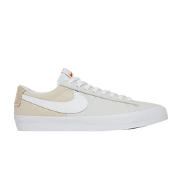 Кроссовки Nike Zoom Blazer Low Pro GT ISO SB 'White', белый dh9539 100 | white/white/white/summit white