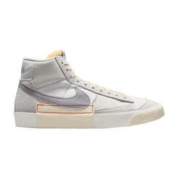 Кроссовки Nike Blazer Mid '77 Pro Club 'Remastered - Summit White Cement Grey', серый dq7673 104 | summit white/cement grey/platinum tint