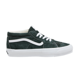 Кроссовки Vans Sk8-Mid Reissue 83 LX 'Pig Suede - Scarab', зеленый vn000cqqprm | scarab