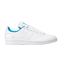 Кроссовки Adidas Stan Smith Primegreen 'White Bright Blue', белый gz7795 | cloud white/cloud white/bright blue
