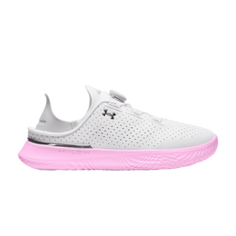 Кроссовки Under Armour SlipSpeed 'White Stellar Pink', белый 3027049 131 | white/stellar pink/metallic silver