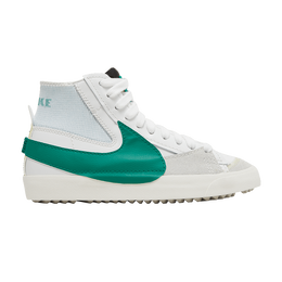 Кроссовки Nike Blazer Mid '77 Jumbo 'Summit White Malachite', белый dr8595 100 | summit white/blackened blue/citron tint/malachite