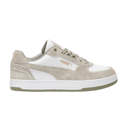 Кроссовки Puma Caven 2.0 Lux Suede 'Distressed', серый 405399 01 | white/lux army/gold