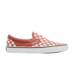 Кроссовки Vans Classic Slip-On 'Color Theory Checkerboard - Auburn', оранжевый vn000d03c9j | auburn