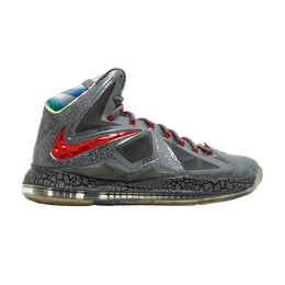 Кроссовки Nike LeBron 10 'Chrome Prism' Sample, серебряный su13 mnbskt 111 386835 y3
