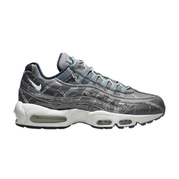 Кроссовки Nike Air Max 95 SE 'Summer Showers, серый dj4670 084 | light smoke grey/smoke grey/midnight navy