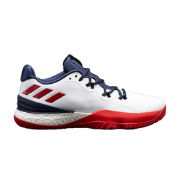 Кроссовки Adidas Crazylight Boost 2 'USA', белый ac7431 | footwear white/scarlet/collegiate navy