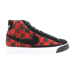 Кроссовки Nike Stussy x Neighborhood x Blazer High Premium 'Red', красный 332286 601 | varsity red/black -white