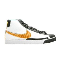 Кроссовки Nike Blazer High Premium 'Tiger Woods', белый 330245 131 | white/pine green-black