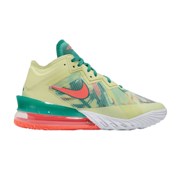 Кроссовки Nike LeBron 18 Low EP 'LeBronold Palmer', желтый cv7564 300 | white/lime/bright mango/new green