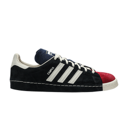 Кроссовки Adidas Shun Hirose x Campus 80s 'Recouture', черный fw7620 | footwear black/footwear white/red