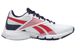 Кроссовки унисекс с низким верхом белые/красные/синие Reebok g57777