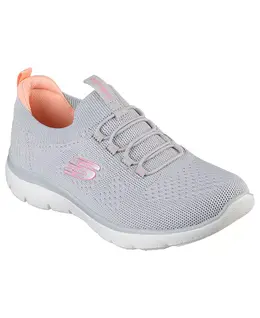 Женские кроссовки Summits - Top Player Wide Width Walking Sneakers от Finish Line Skechers, мультиколор 19052767 | gray, multi