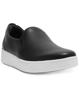 Женские скейтерские кеды Rally Slip-On на платформе Fitflop, черный 21568042 | black