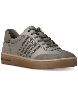 Женские кроссовки Scotty на шнурках Michael Kors, коричневый/бежевый 20230322 | birch