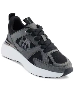 Женские кроссовки Zofi на шнуровке Dkny, серый 18516497 | black/ graphic