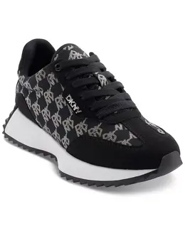 Женские беговые кроссовки Naples в клетку Dkny, черный 20899351 | black