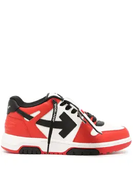 Кроссовки Out Of Office Off-White, красный 22697537 | красный