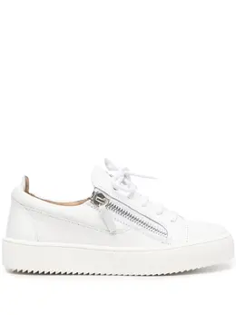 Кеды на молнии Giuseppe Zanotti, белый 17244849 | белый
