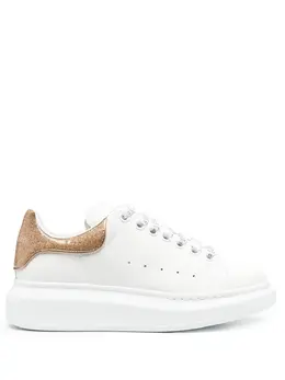 Кроссовки Oversized с блестками Alexander McQueen, белый 18956693 | белый