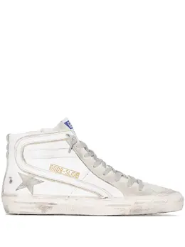 Высокие кеды Slide Golden Goose, белый 15696229 | белый