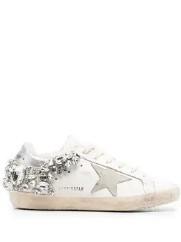 Декорированные кеды Super-Star Golden Goose, белый 19179133 | белый
