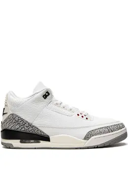 Кроссовки Air Jordan 3 White Cement Reimagined, белый 19478877 | белый