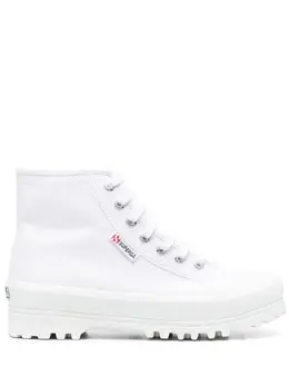 Высокие кроссовки на шнуровке Superga, белый 19264981 | белый