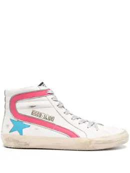 Высокие кеды Slide Golden Goose, белый 20277694 | белый