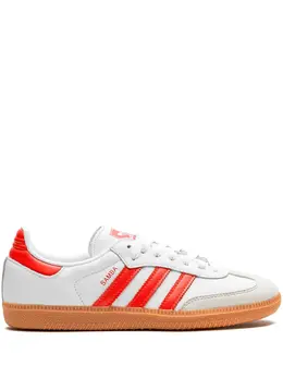 Кроссовки Samba White/Solar Red Adidas, белый 22409978 | белый