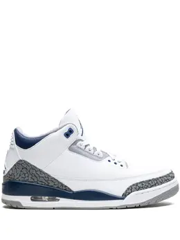 Кроссовки Air Jordan 3 Midnight Navy, белый 22417477 | белый