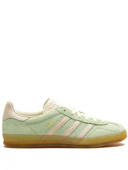 Кроссовки Gazelle Indoor Semi Green Spark Adidas, зеленый 22361230 | зеленый