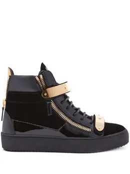 Высокие кеды Coby Giuseppe Zanotti, черный 18193373 | черный