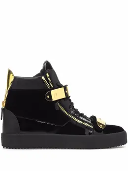 Высокие кеды Coby Giuseppe Zanotti, черный 18194320 | черный