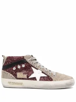 Высокие кеды Mid Star Golden Goose, красный 17485677 | красный