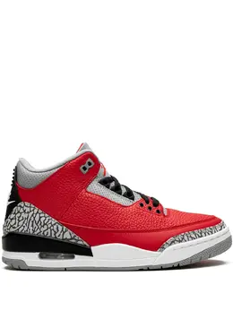 Кроссовки Air Jordan 3 Retro, красный 15093603 | красный